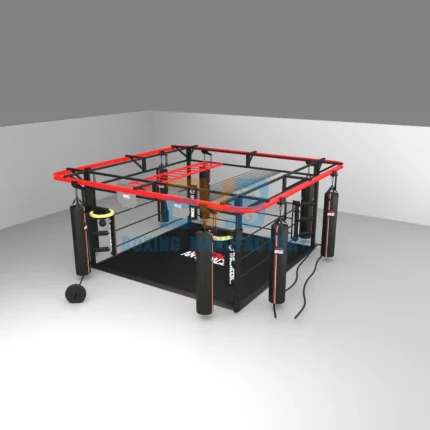 Liftable Boxing Ring, The ring that can rise and fall of the rope