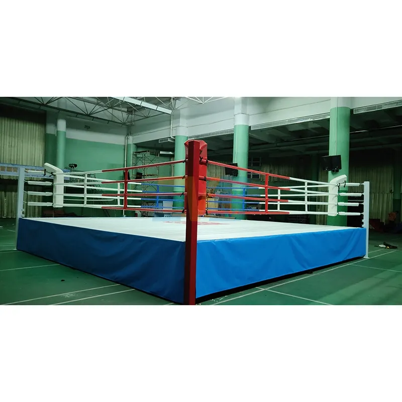 competición estándar en un ring de boxeo