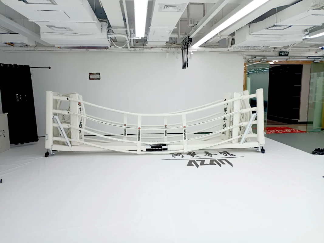 foldable boxing ring after fold