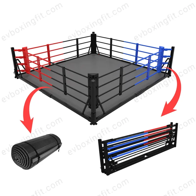 foldable collapsible boxing ring