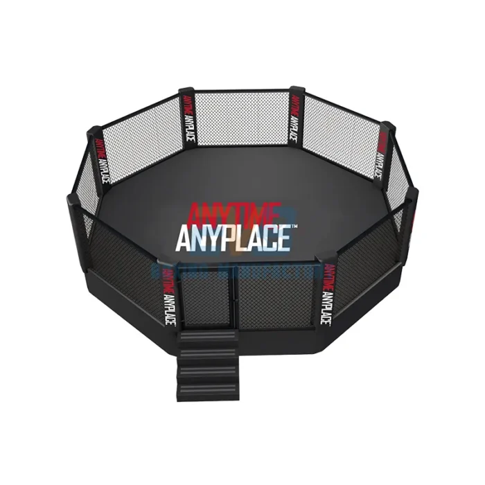 custom octagon mma cage with platform