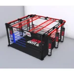 Liftable boxing ring