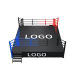 Custom Professional Boxing Ring Elevated