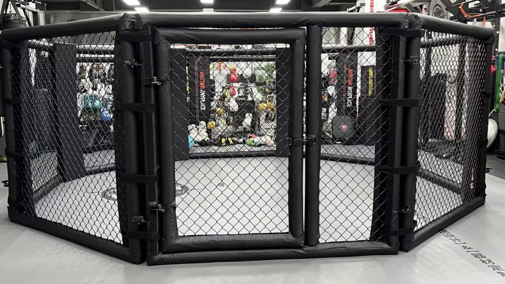 floor mma cage