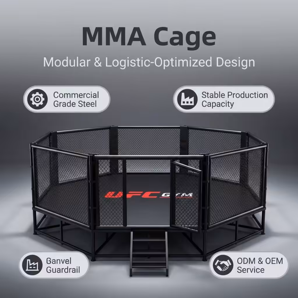 professional mma cage