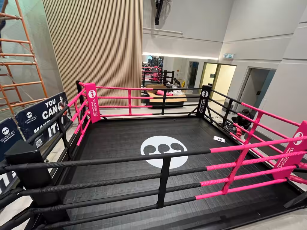 Floor Boxing Ring for Gyms & Training Spaces 3 floor boxing ring