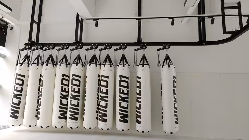Punching Bag Rack 6 punching bag rack