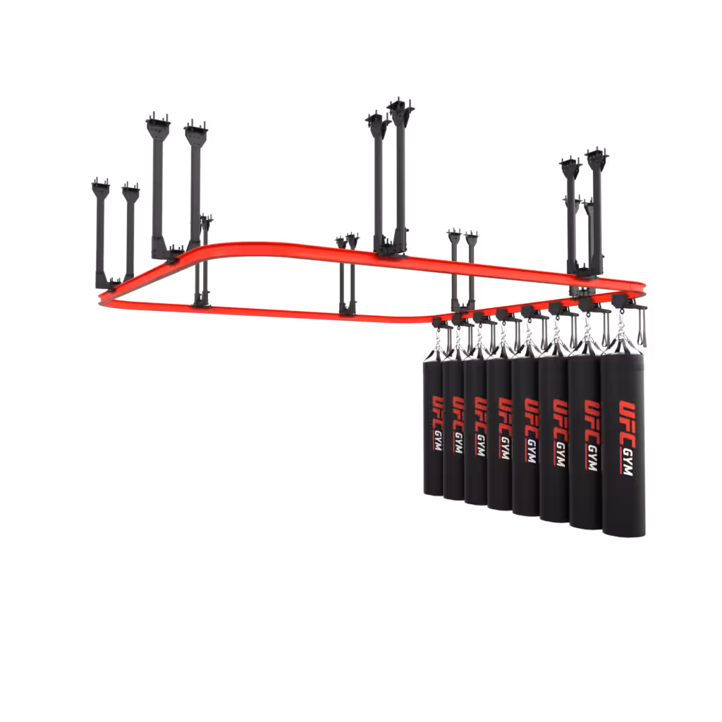Punching Bag Rack 2 punching bag rack