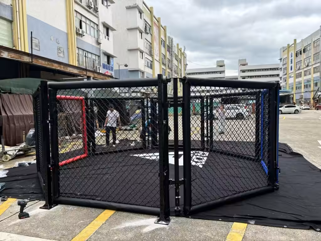 foldable mma cage