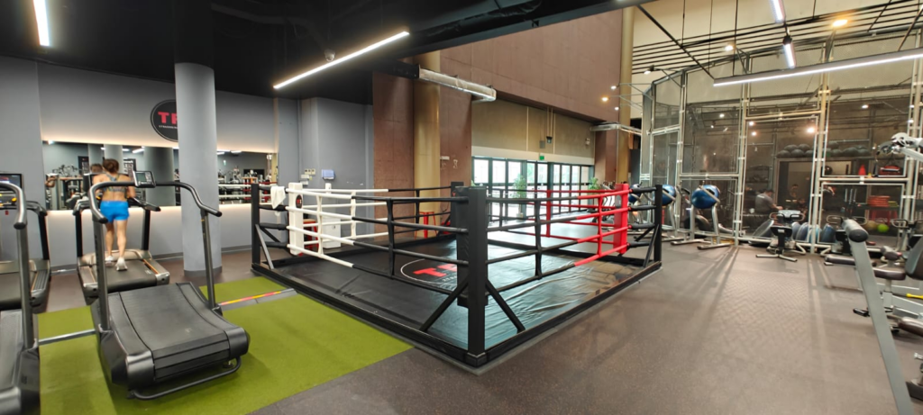 floor boxing ring