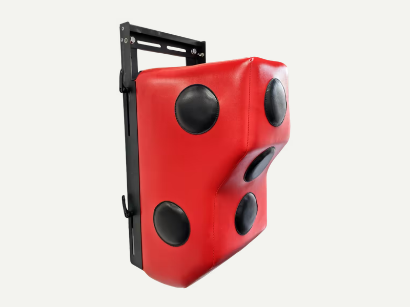 Wall-mounted boxing target