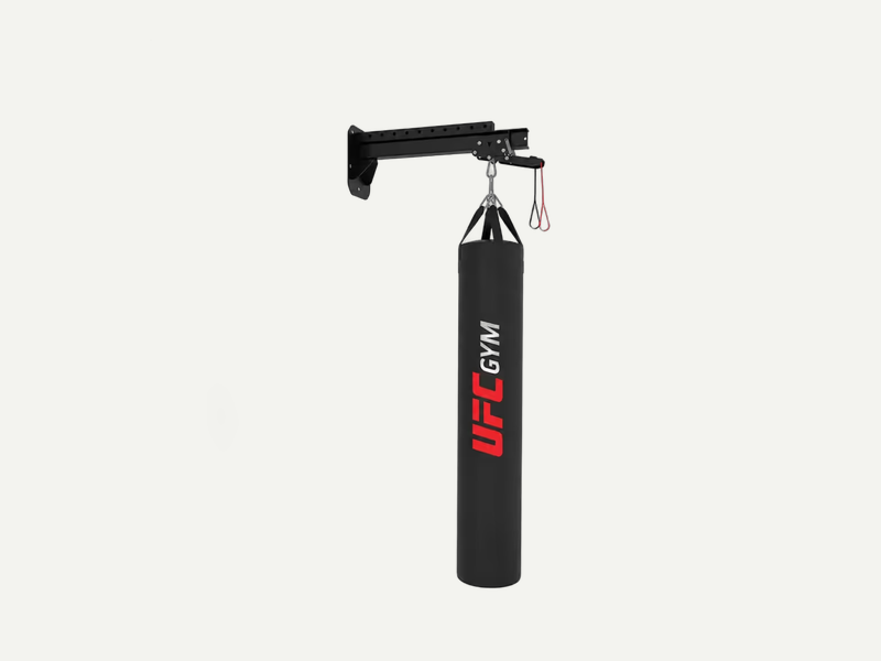 Single punching bag rack