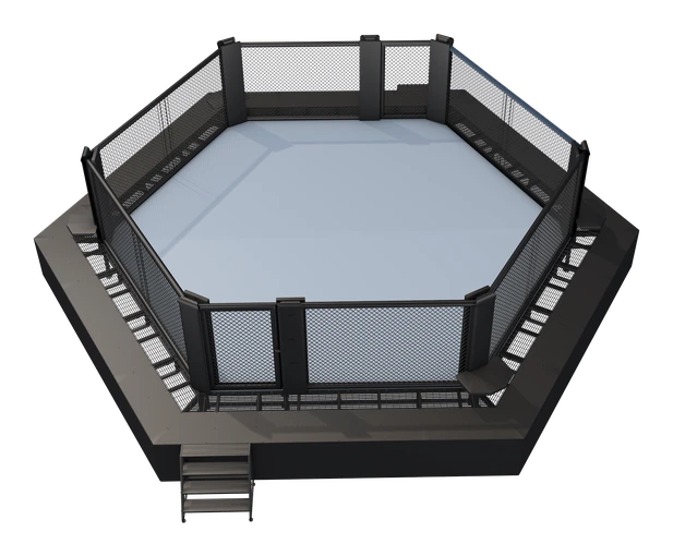 MMA cage configuration product rendering