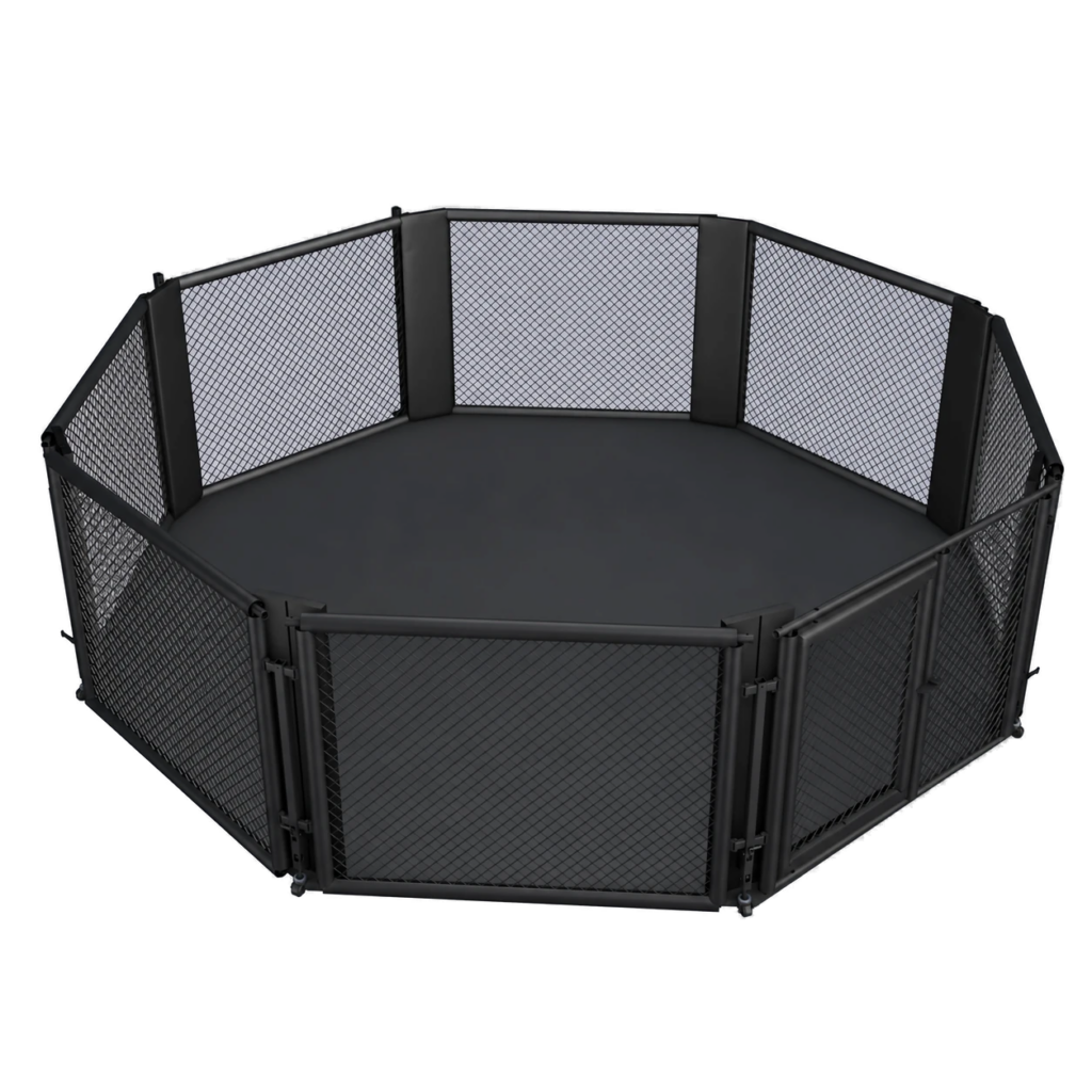 Foldable Collapsible MMA Cage 4m 5m 6m for Gym Training & Commercial Use 1 Collapsible Mma Cage on white background