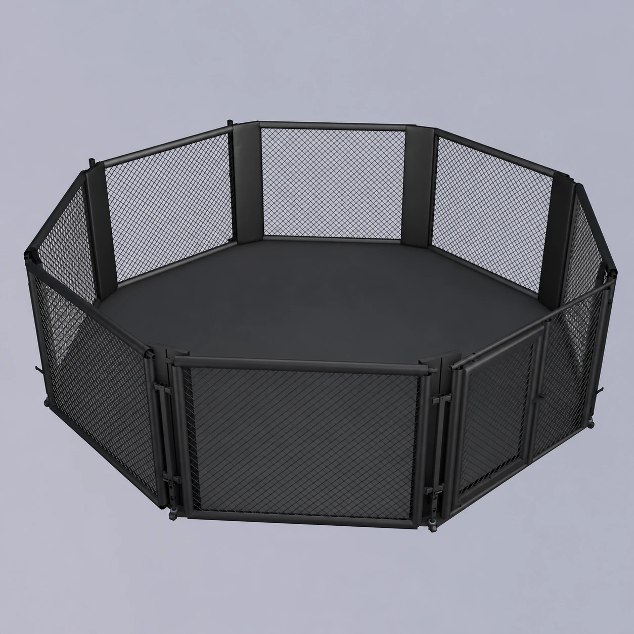 Foldable Collapsible MMA Cage 4m 5m 6m for Gym Training & Commercial Use 6 EVB commercial grade collapsible modular MMA cage