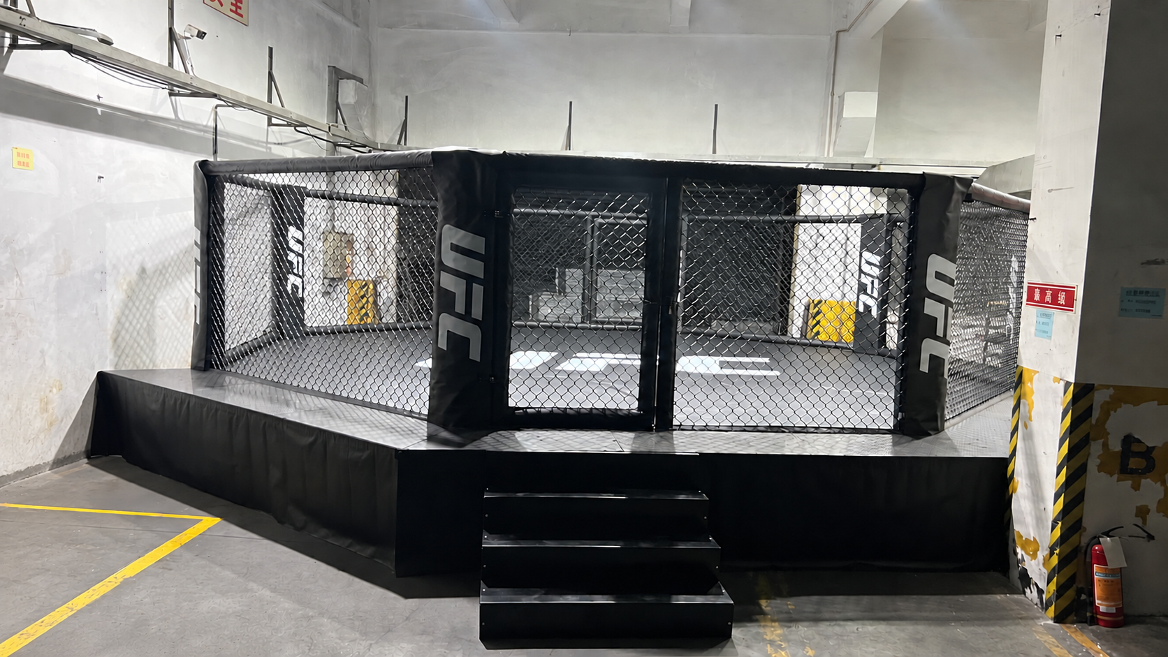 MMA cage installation